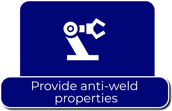 Provide Anti-Weld Properties