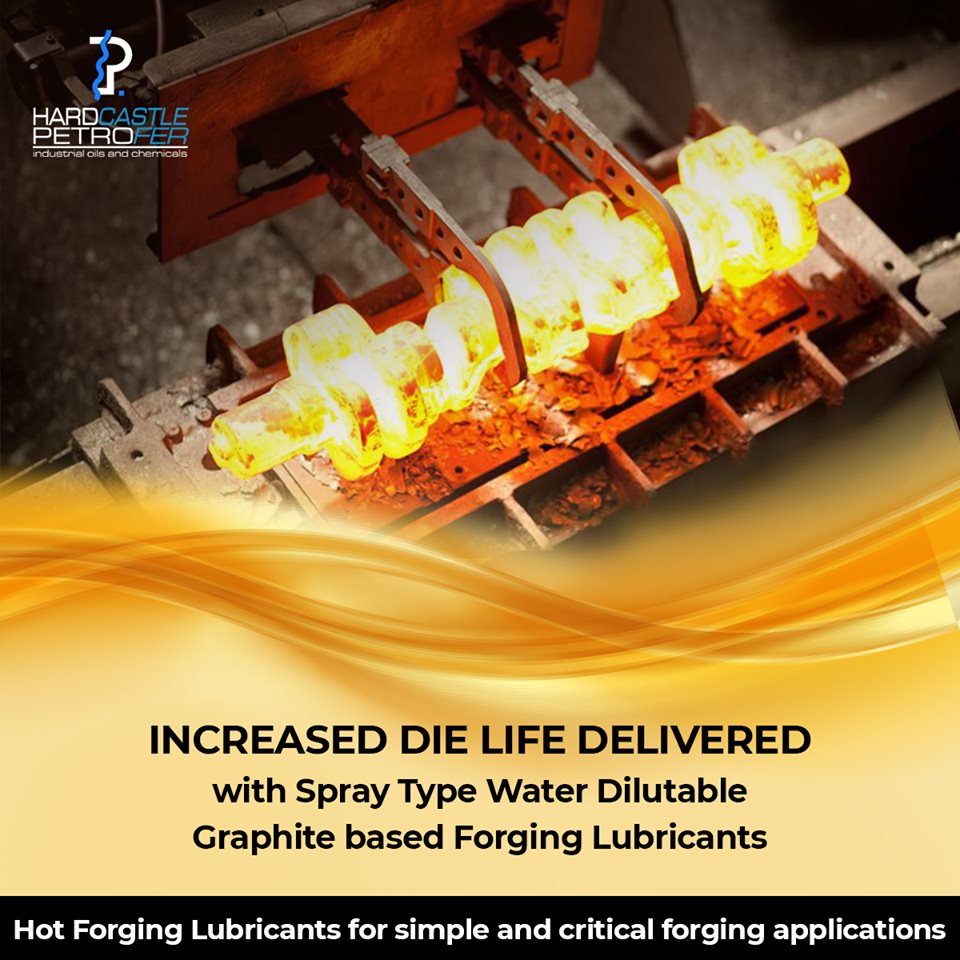 Hot forging lubricants