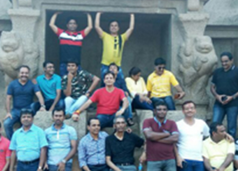 Picture of Hardcastle Team Enjoying at Mahabalipuram